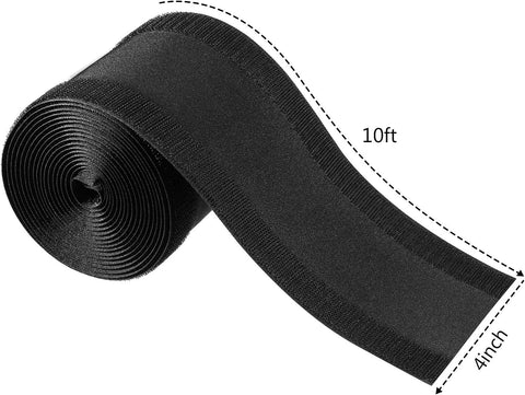 WILLBOND Carpet Cord Cover Cable Protector,9.84 Ft,Black