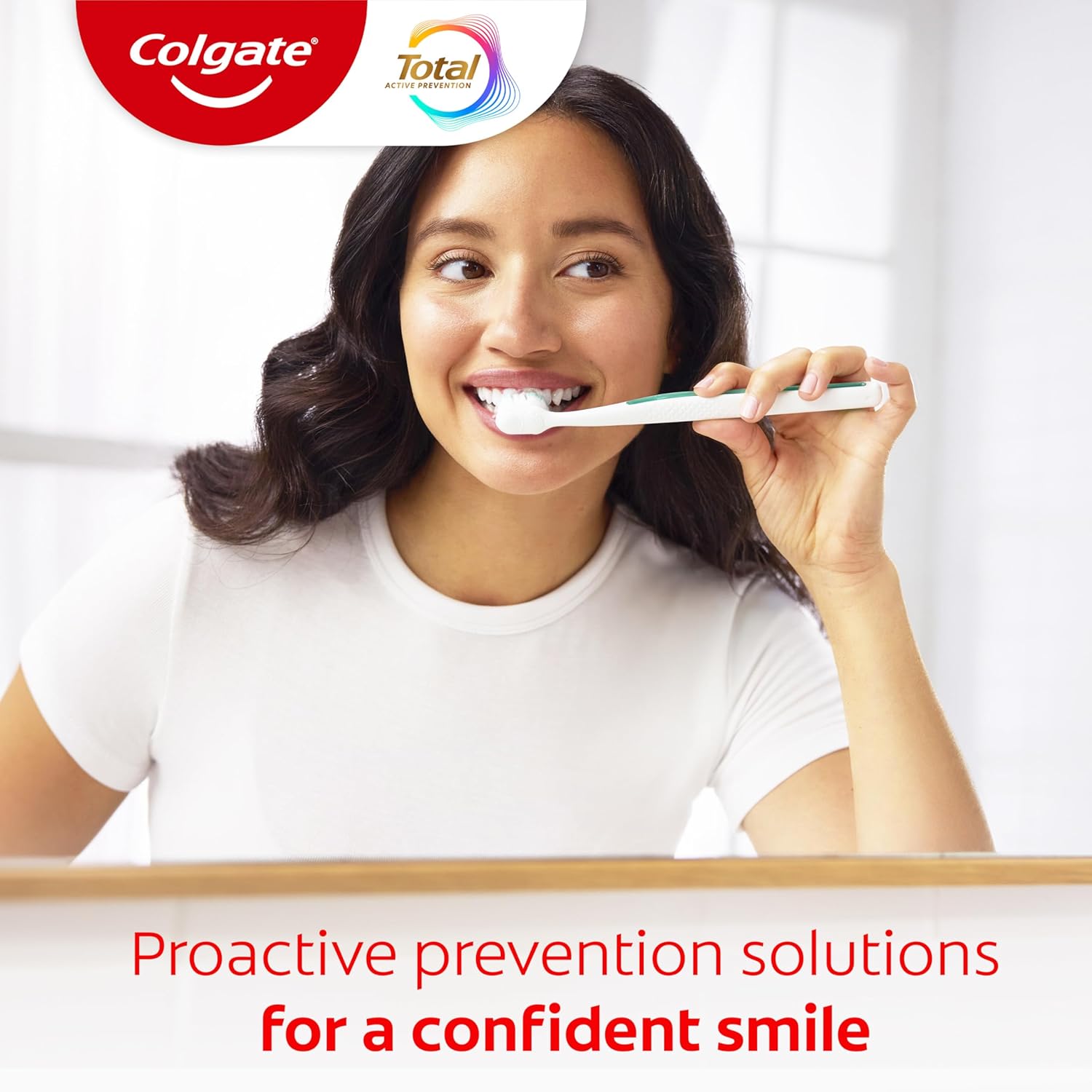 Colgate Total Whitening Fluoride Toothpaste, Mint, 2 Pack, 5.1 oz