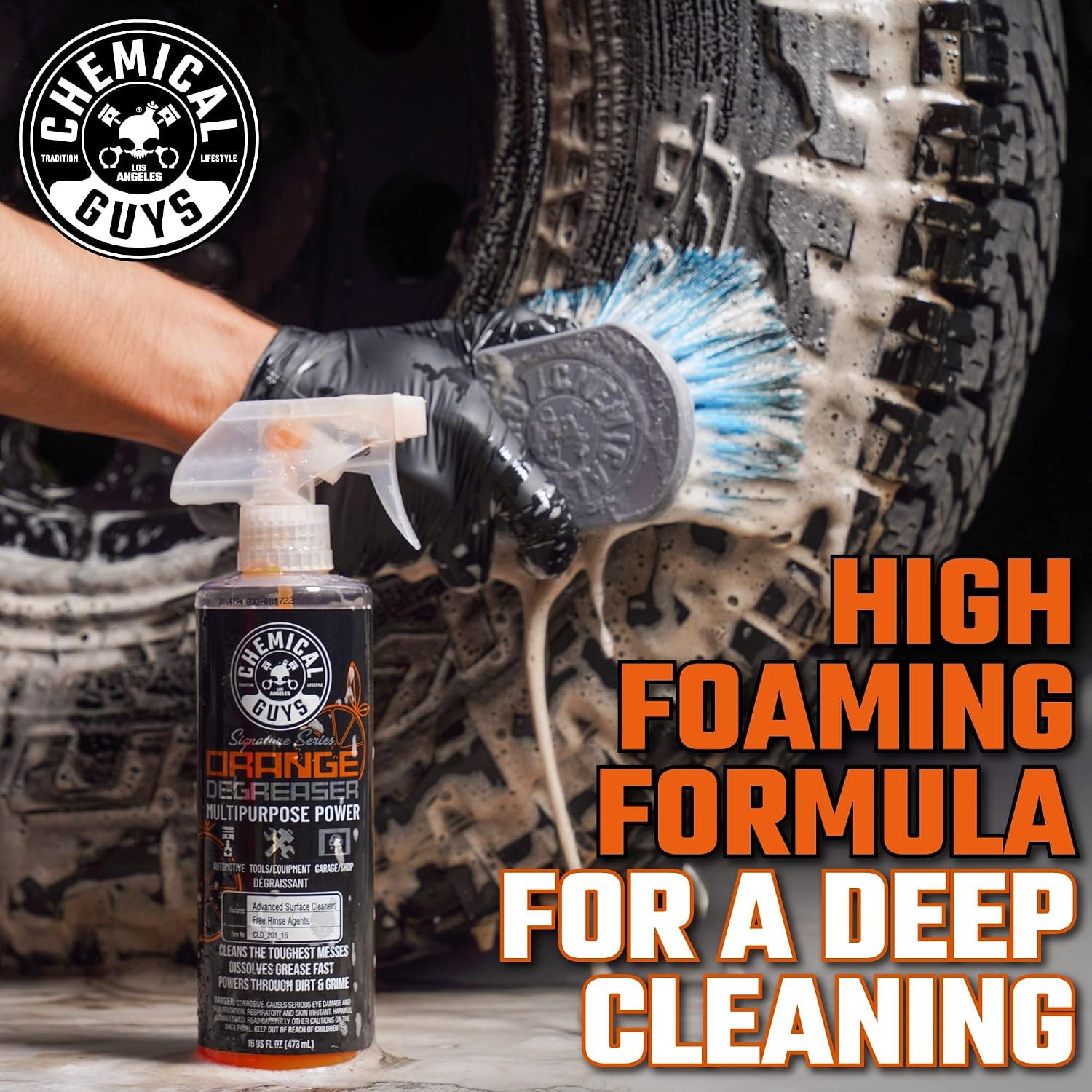 Chemical Guys, Signature Series Orange Degreaser Spray, Heavy Duty, 16 oz