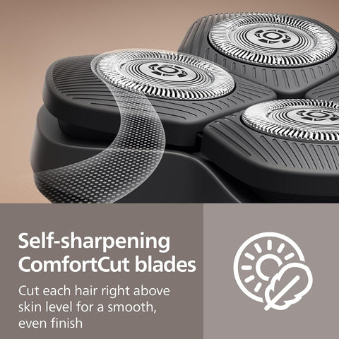 Philips Norelco Head Shaver Pro 5000 Series, Wet or Dry Use