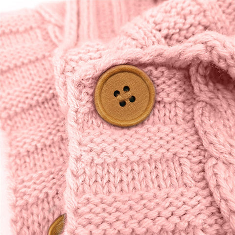 XMWEALTHY Swaddle Blankets for Newborn Baby Wrap Warm Knit Wrap Blanket Bag Stroller Receiving Blankets Baby Girls Boys Dusty Rose 0-6 Month