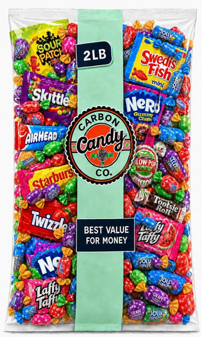 Pinata Candy Variety Pack - 2 Lb Assorted Mix, Halloween Candies for Kids