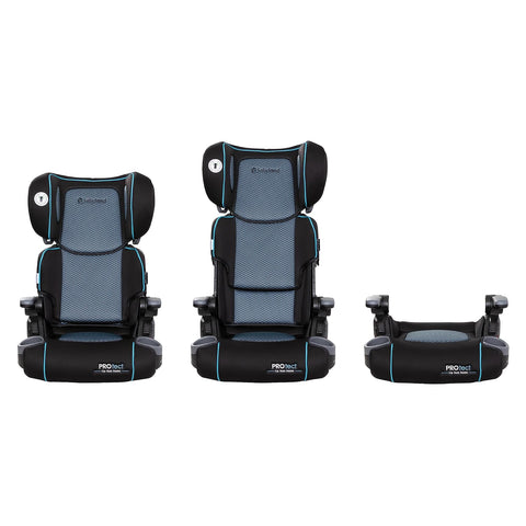 Baby Trend Protect 2-in-1 Folding Belt-Positioning Booster Seat, Aqua Tech