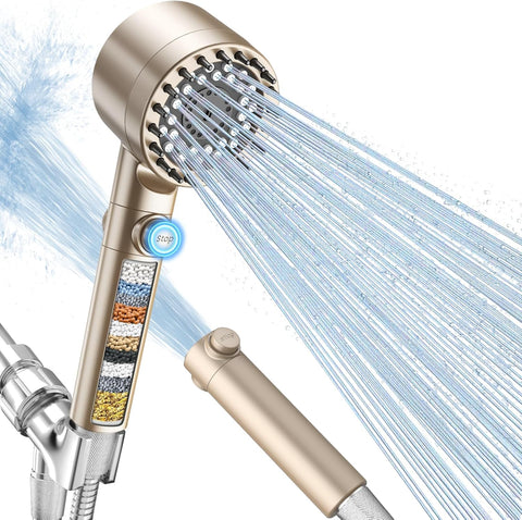FEELSO Filtered Shower Head with Handheld, High Pressure Shower Filter Head