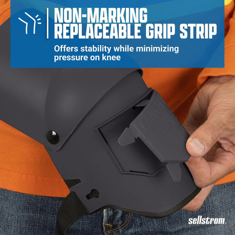 Sellstrom KneePro Professional Construction Kneepads for Work - Men & Women
