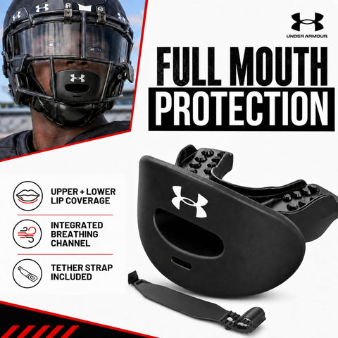 Under Armour Armour Air Lip Guard Blue One Size