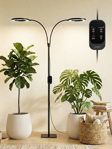 GLOWRIUM Tall Plant Grow Light for Indoor Plants, Full Spectrum Plant Light