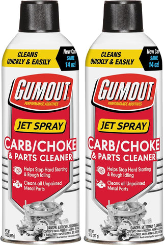 Gumout (800002230-12PK) Carb and Choke Cleaner Jet Spray - 16 oz., (Pack of 12)