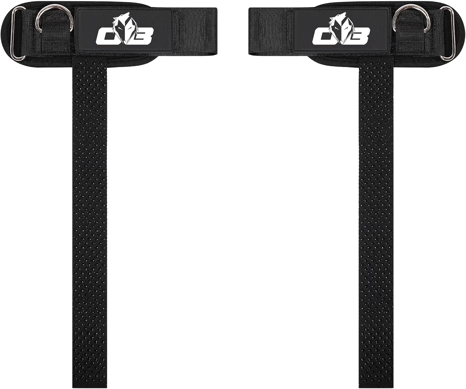 Ekkovision EKKO Weight Lifting Straps With Cuffed D Ring, Wrist Support for Men, Heavy Duty Thick Comfortable Lifting Straps, Secure Fit, Enhanced Grip, Straps for Weightlifting & Gym Training