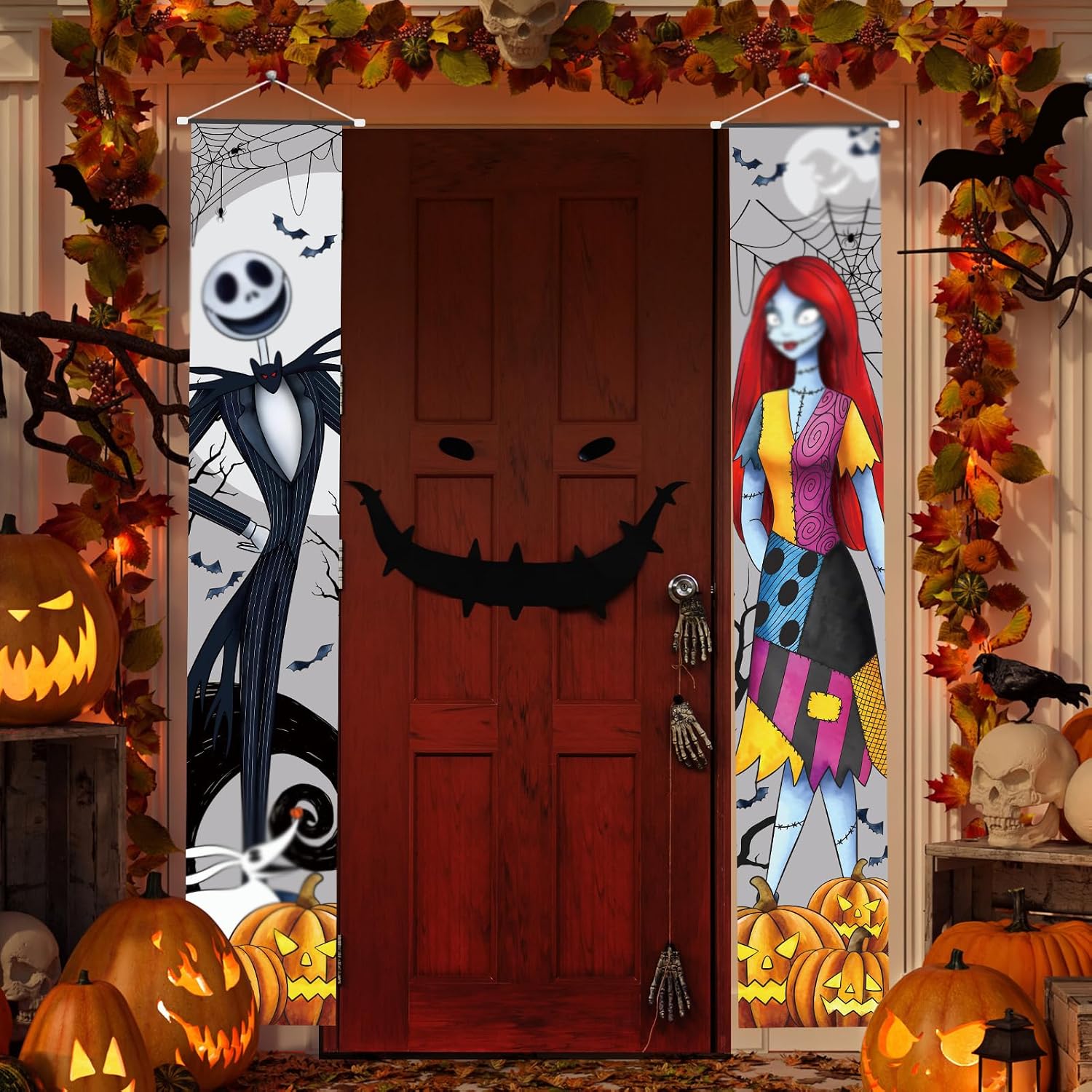 Halloween Decorations Outdoor Hanging Halloween Nightmare Banner