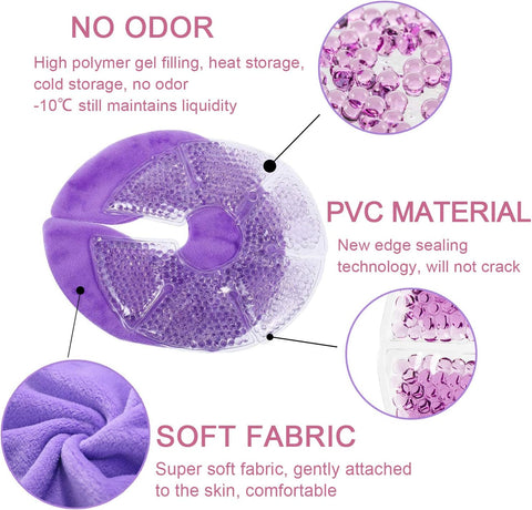 Breast Therapy Pads, Hot Cold Breastfeeding Gel Pads