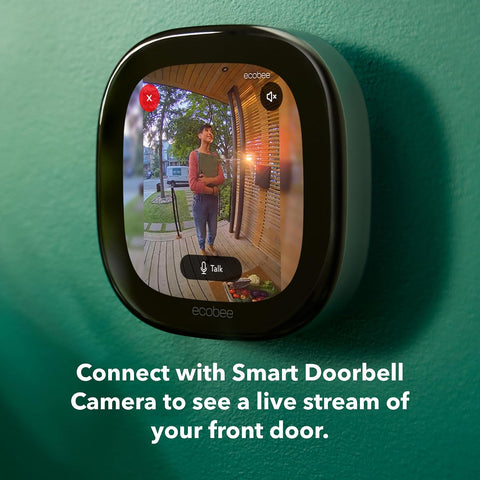ecobee Comfort & Security Bundle 1-Year Smart Security Plus Subscription