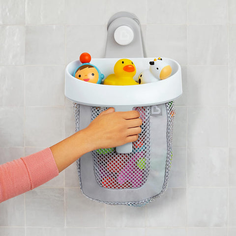 Munchkin Super Scoop Hanging Bath Toy Organizer, Grey