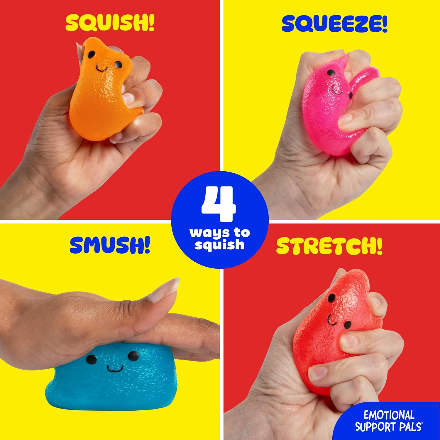 Emotional Support Pals Squishy Nugget, Fidget Toy by Relatable