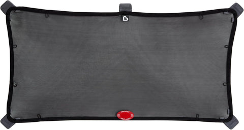 Munchkin Brica Magnetic Stretch-to-Fit Car Window Shades, Black, 1 Pack