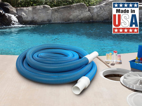 Poolmaster 30-Foot x 1-1/2-Inch Manual Pool Vacuum Hose, Made in USA
