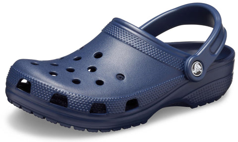 Crocs Unisex-Adult Classic Clog, Clogs for Women and Men, Navy, 12 Women/10 Men