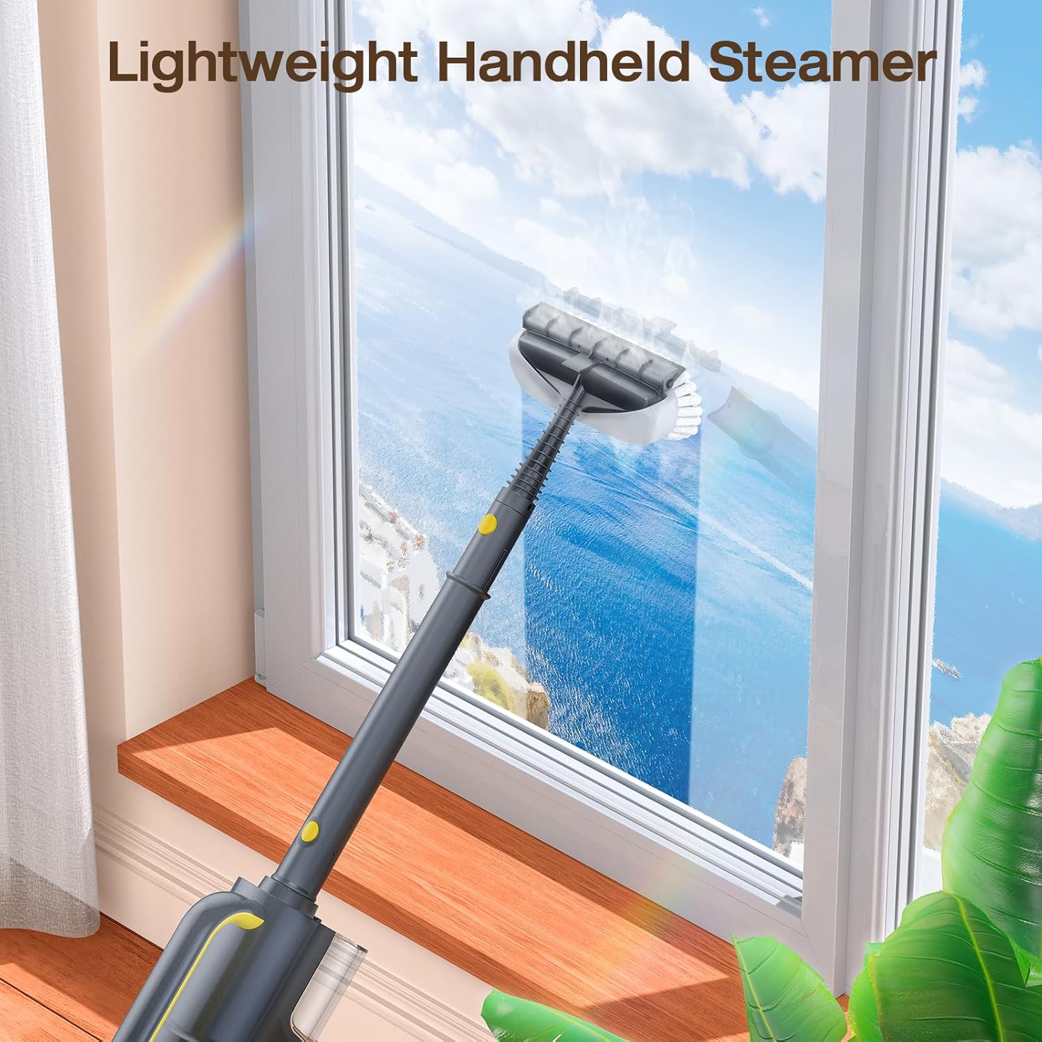 10-in-1 Steam Cleaner, Detachable Handheld Steam Mop for Multi-Surface
