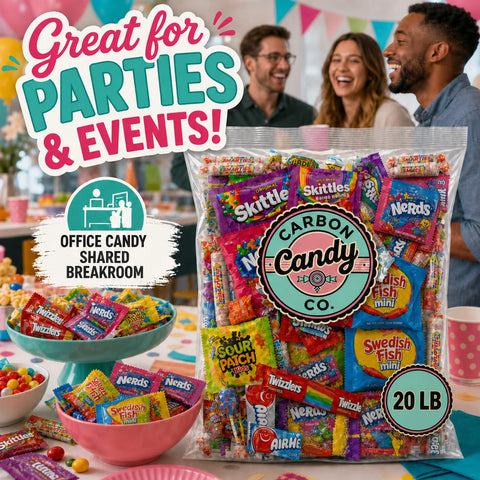 Pinata Candy Variety Pack - 20 Lb Assorted Mix, Halloween Candies for Kids