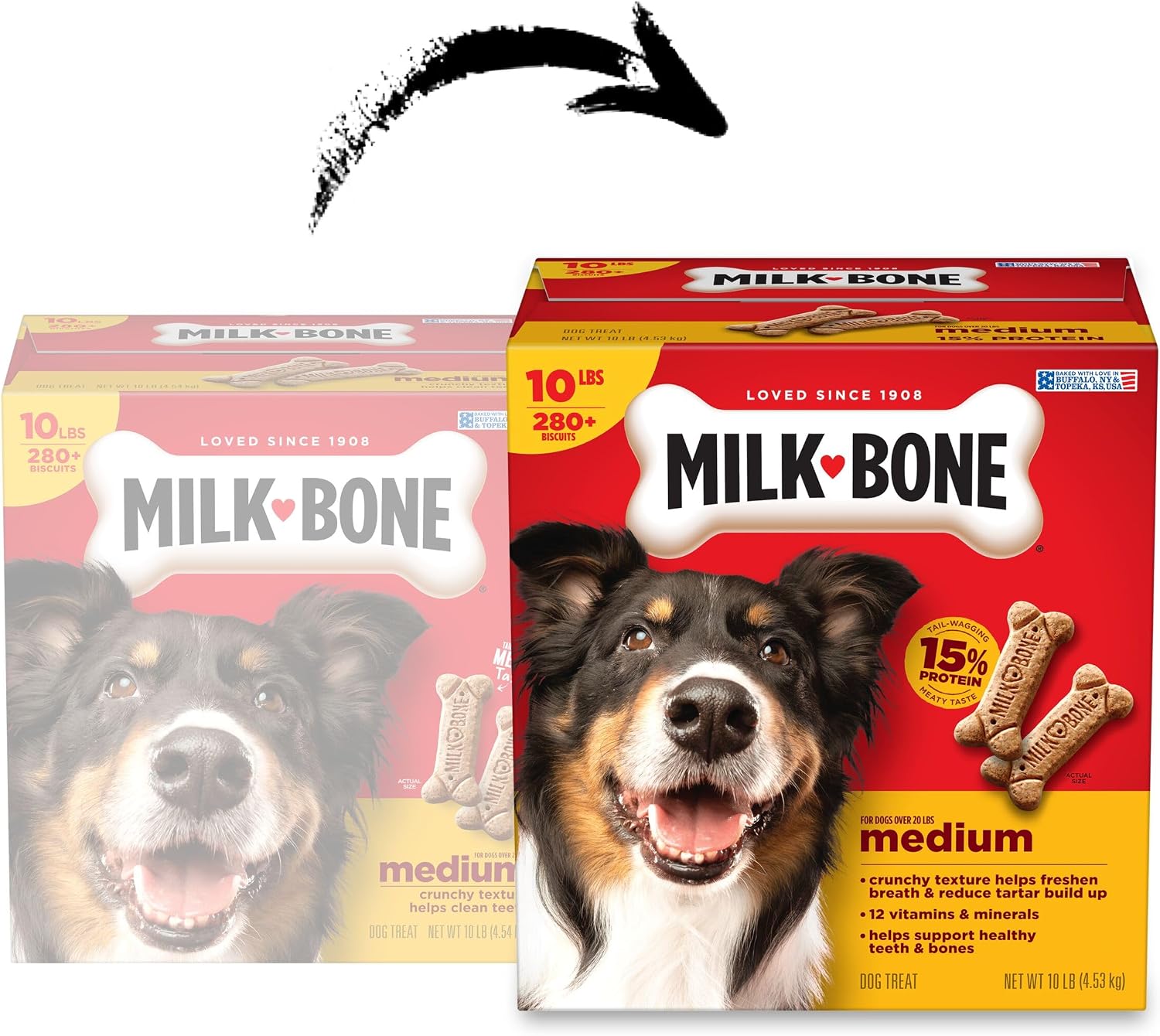 Milk-Bone Original Medium Dog Biscuits, 10 lb Box