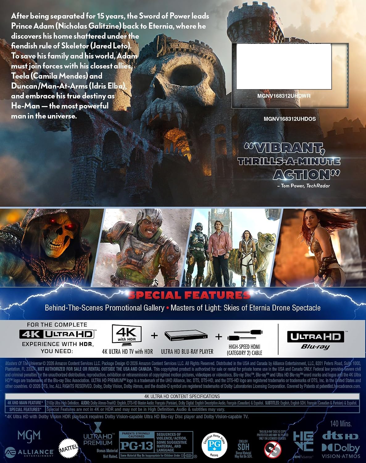 Masters Of The Universe (2026) 4K UHD
