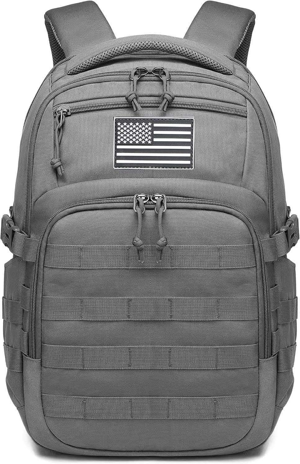 Wotony Military tactical backpack, backpack for men black small tactical assault bag