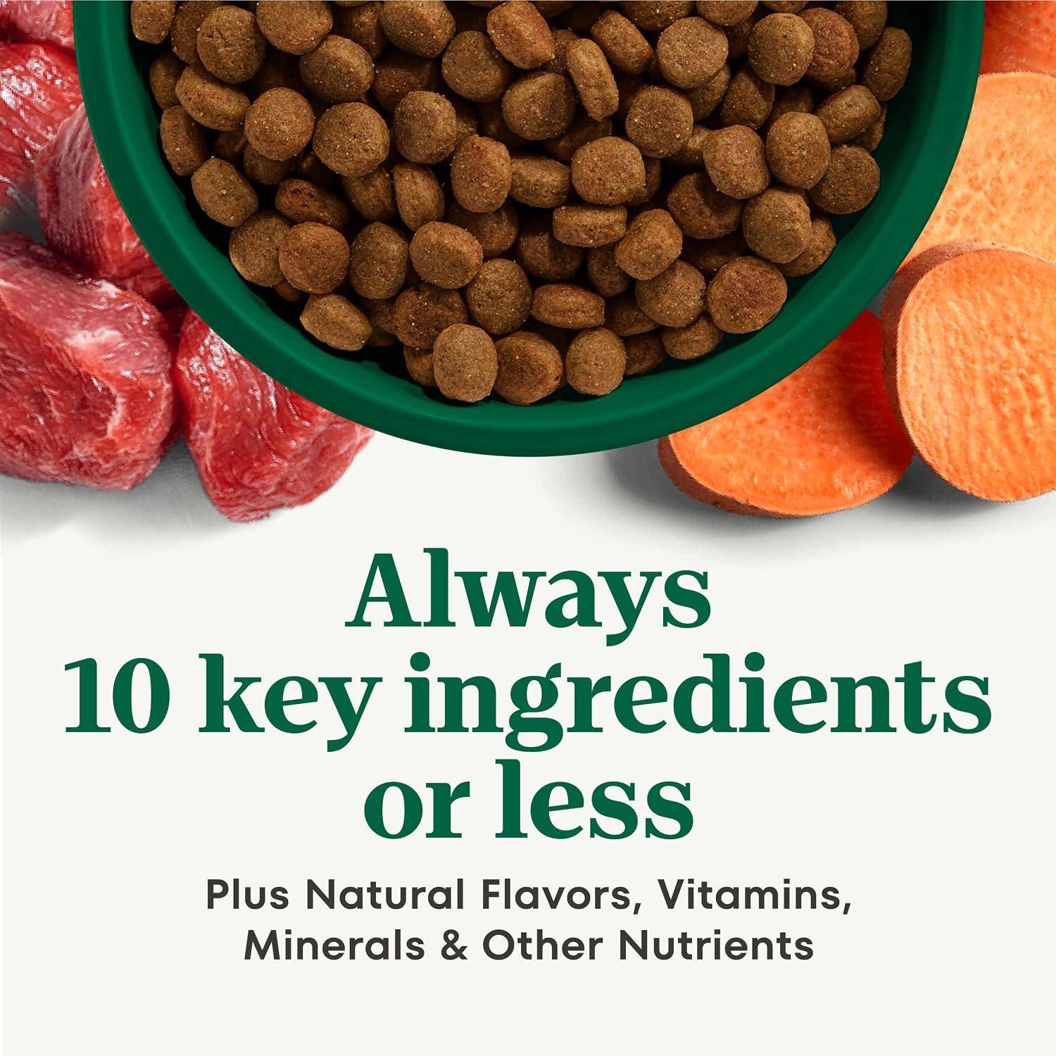 Nutro Limited Ingredient Diet Small Bites Dry Dog Food, Lamb, 22 lb