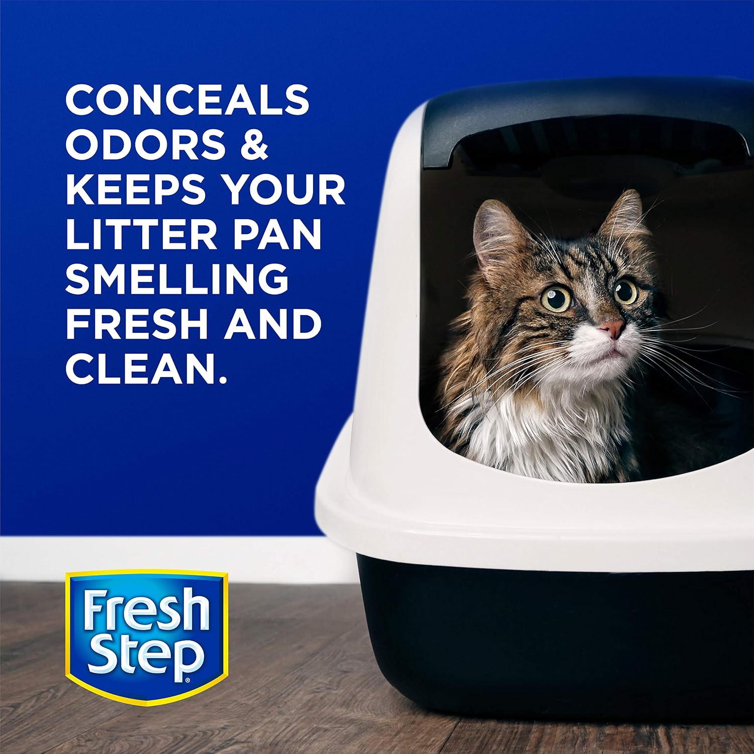 Fresh Step Cat Litter Crystals Deodorizer, Fresh Scent, 15 Oz