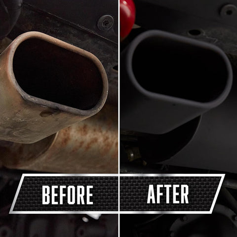 Rust-Oleum Automotive High Heat Spray Paint, Flat Black