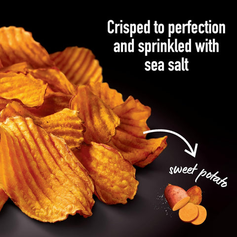 Terra Vegetable Chips, Sweet Potato with Sea Salt, 5 oz. (Pack of 12)