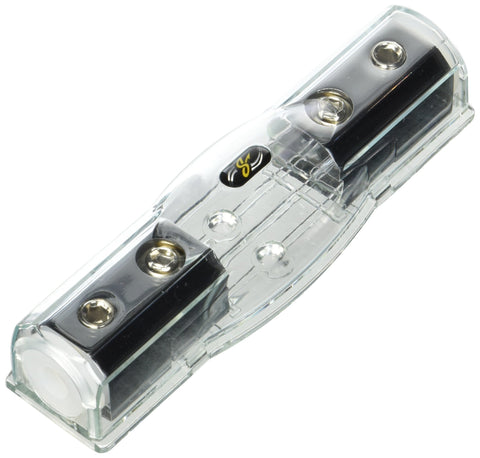 Stinger SHD201 HPM Series Inline ANL Fuse Holder with (1) 1/0 or 4 AWG Input and (1) 1/0 or 4 AWG Output