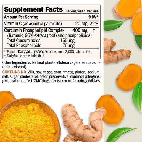 ANDREW LESSMAN Turmeric 400 mg 240 Capsules
