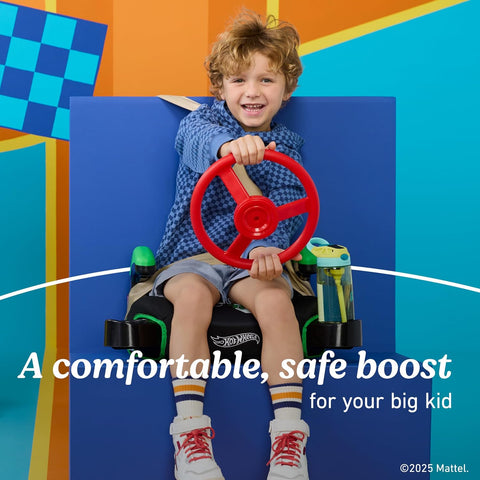 Graco TurboBooster 2.0 Backless Booster Car Seat, Hot Wheels Gamer