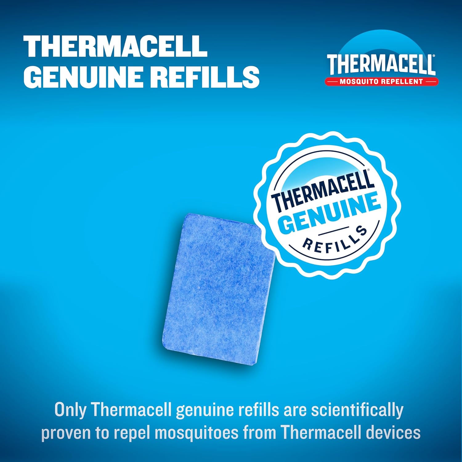 Thermacell Fuel-ZoneGuard Backpacker Mosquito Repellent Mat Refills, 48-Hr