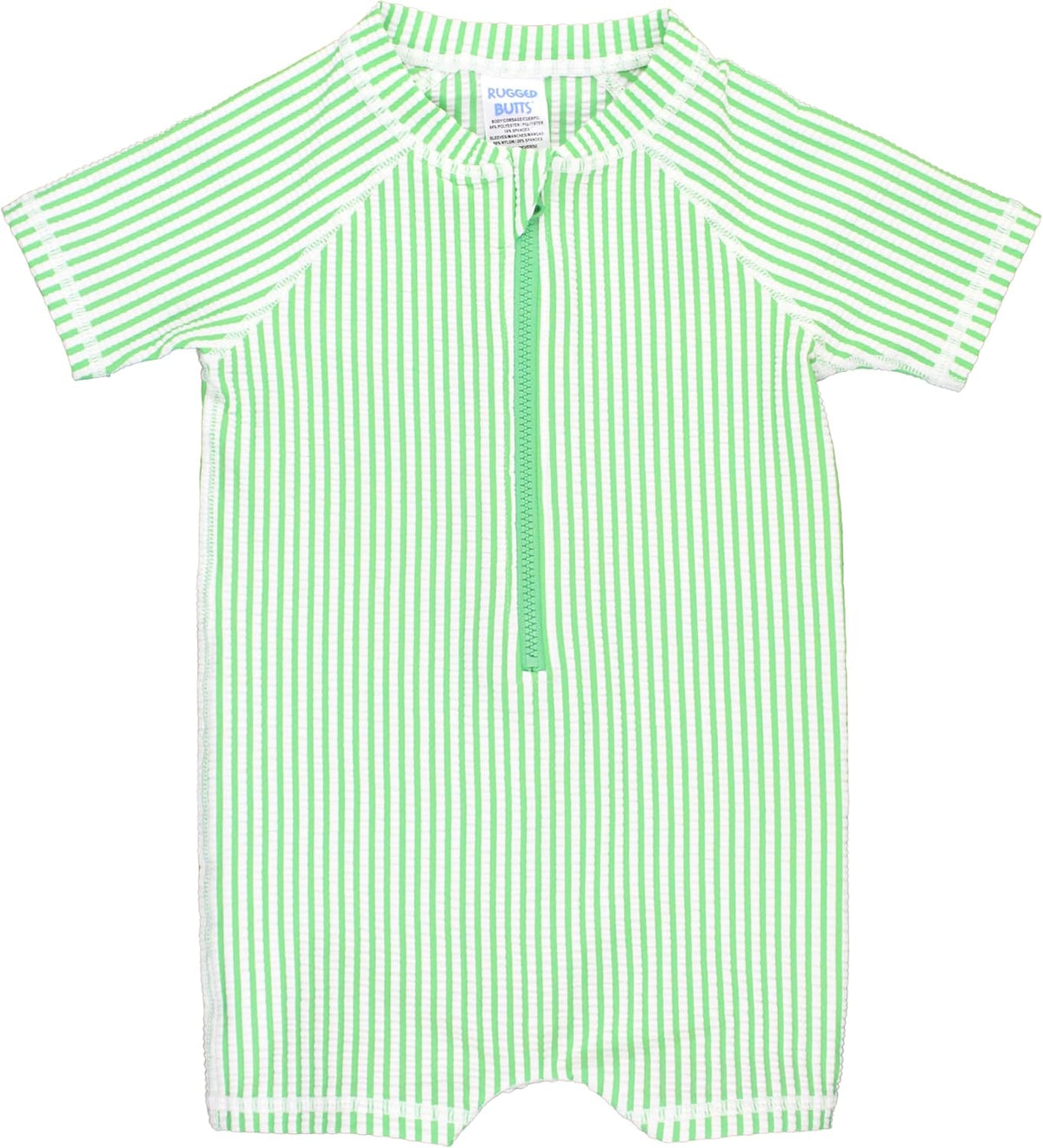 RUGGEDBUTTS Baby Boy Rash Guard Striped - One Piece Sunsuit UPF 50+