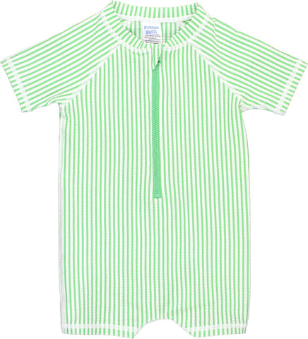 RUGGEDBUTTS Baby Boy Rash Guard Striped - One Piece Sunsuit UPF 50+