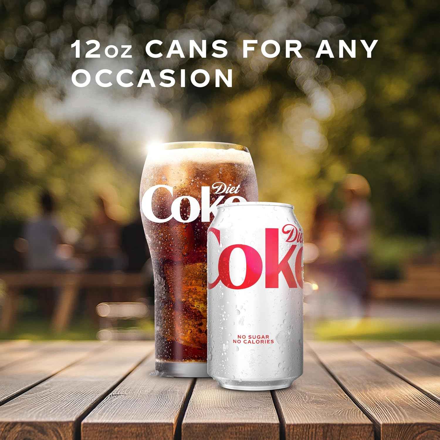 Diet Coke Soda Soft Drink Cans, 12 fl oz, 12 Pack