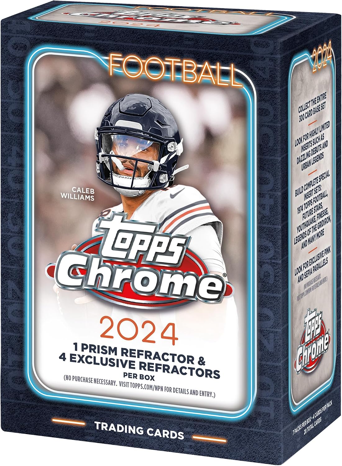 2024 Topps Chrome NFL Football Value Box