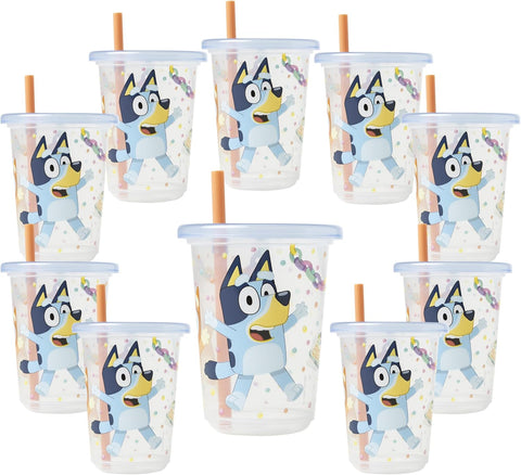 The First Years Take & Toss Bluey Sippy Cups - 10 Count