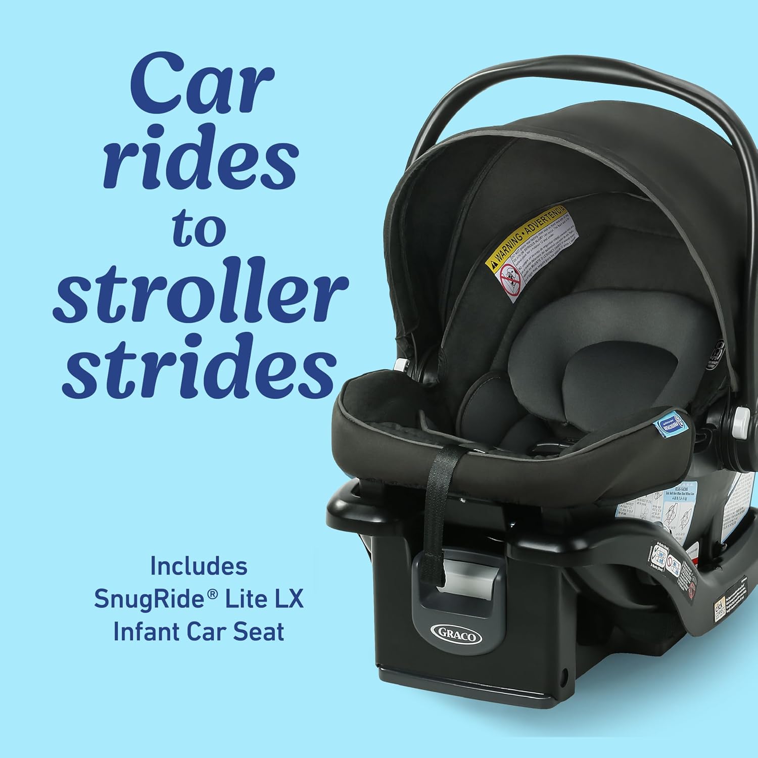 Graco Modes Element 3-in-1 Travel System (Stroller & Car Seat), Canter