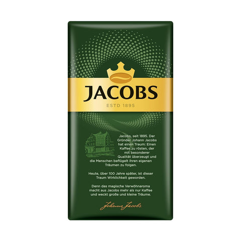 Jacobs Kronung Ground Coffee 500 Gram / 17.6 Ounce (Pack of 6)