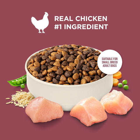 Nutrish Small Breed Dry Dog Food with Chicken, 5 lb. Bag (Rachael Ray)