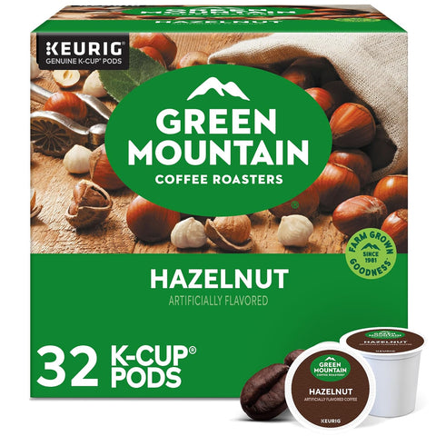 Green Mountain Coffee Roasters Caramel Vanilla Cream Coffee, Keurig Single-Serve K-Cup pods, Light Roast, 96 Count