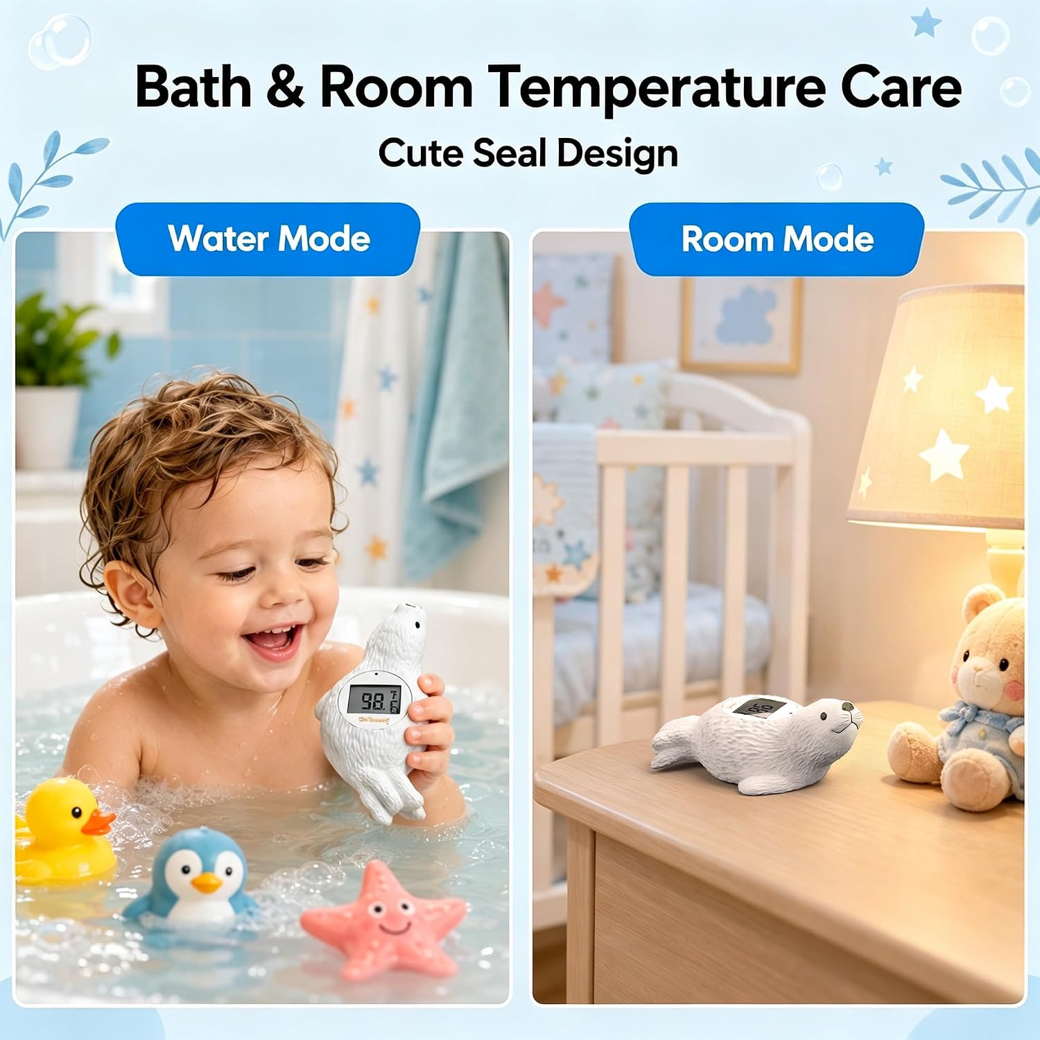 Doli Yearning Baby Bath Thermometer Baby Safety Water Thermometer for Kids