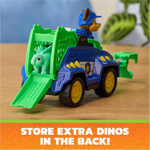 PAW Patrol The Dino Movie Chase Dino Rescue Cruiser Toy Car Vehicle