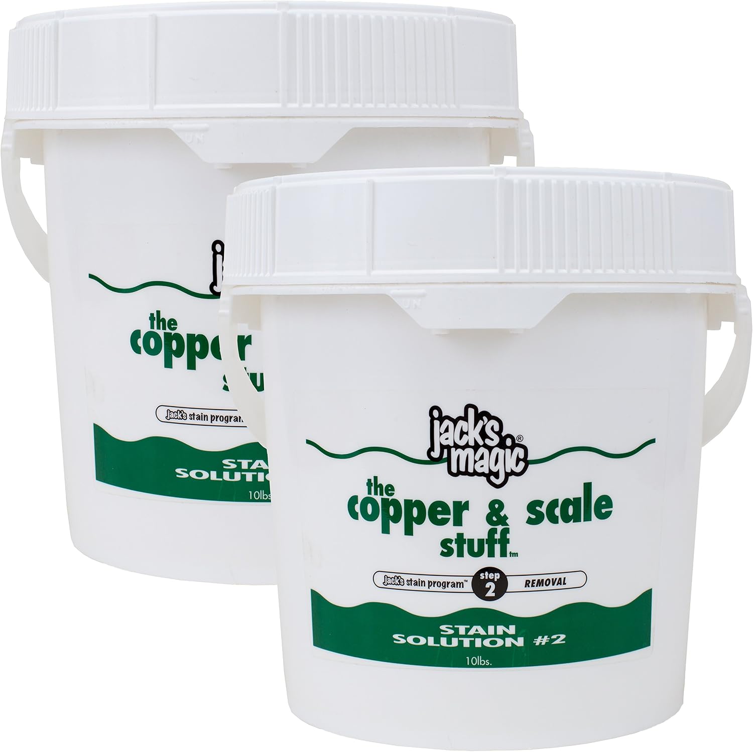 Jack's Magic JMCOPPER10 No.2 Copper and Scale Stuff Stain Solution, 10-Pound