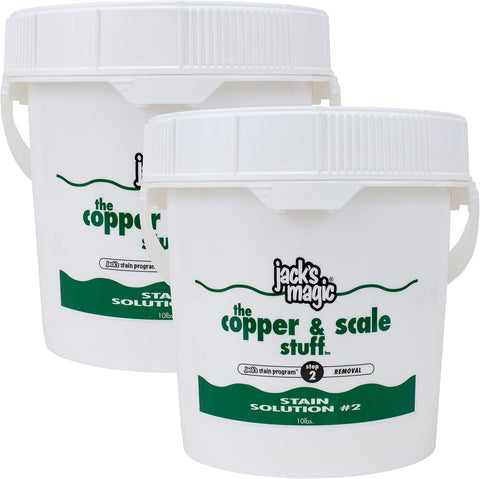 Jack's Magic JMCOPPER10 No.2 Copper and Scale Stuff Stain Solution, 10-Pound