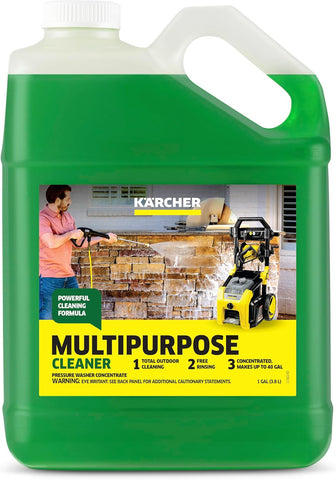 KÄRCHER Multi Purpose Pressure Washer Detergent, Highly Concentrated