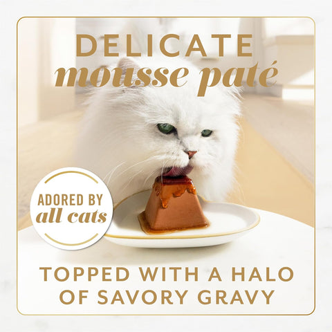 Purina Fancy Feast Gems Salmon Variety Pack Wet Cat Food, 4 oz, 12-Pack