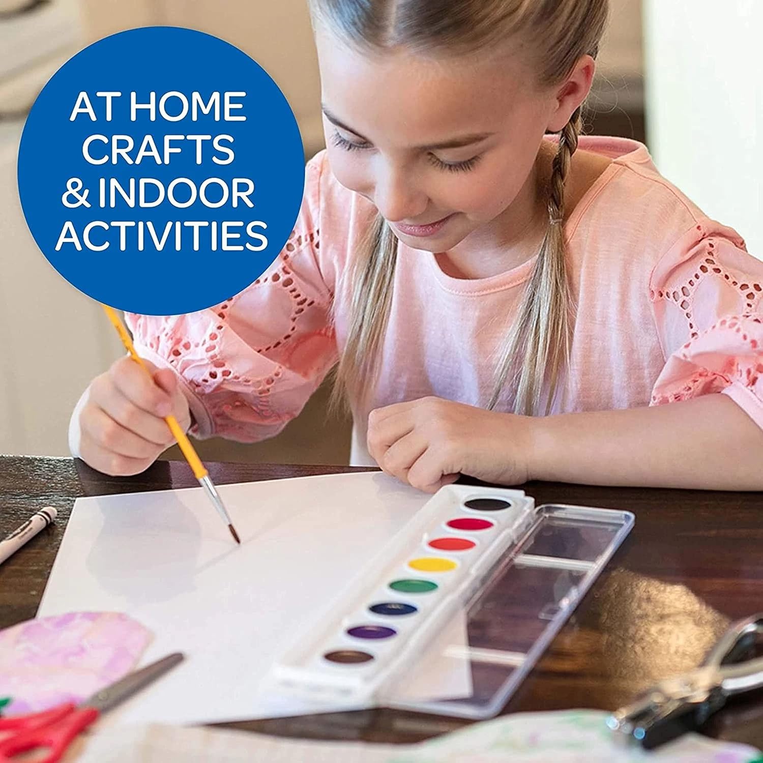 Crayola Washable Watercolor Paint Sets, Bulk Art Supplies for Teacher 12ct